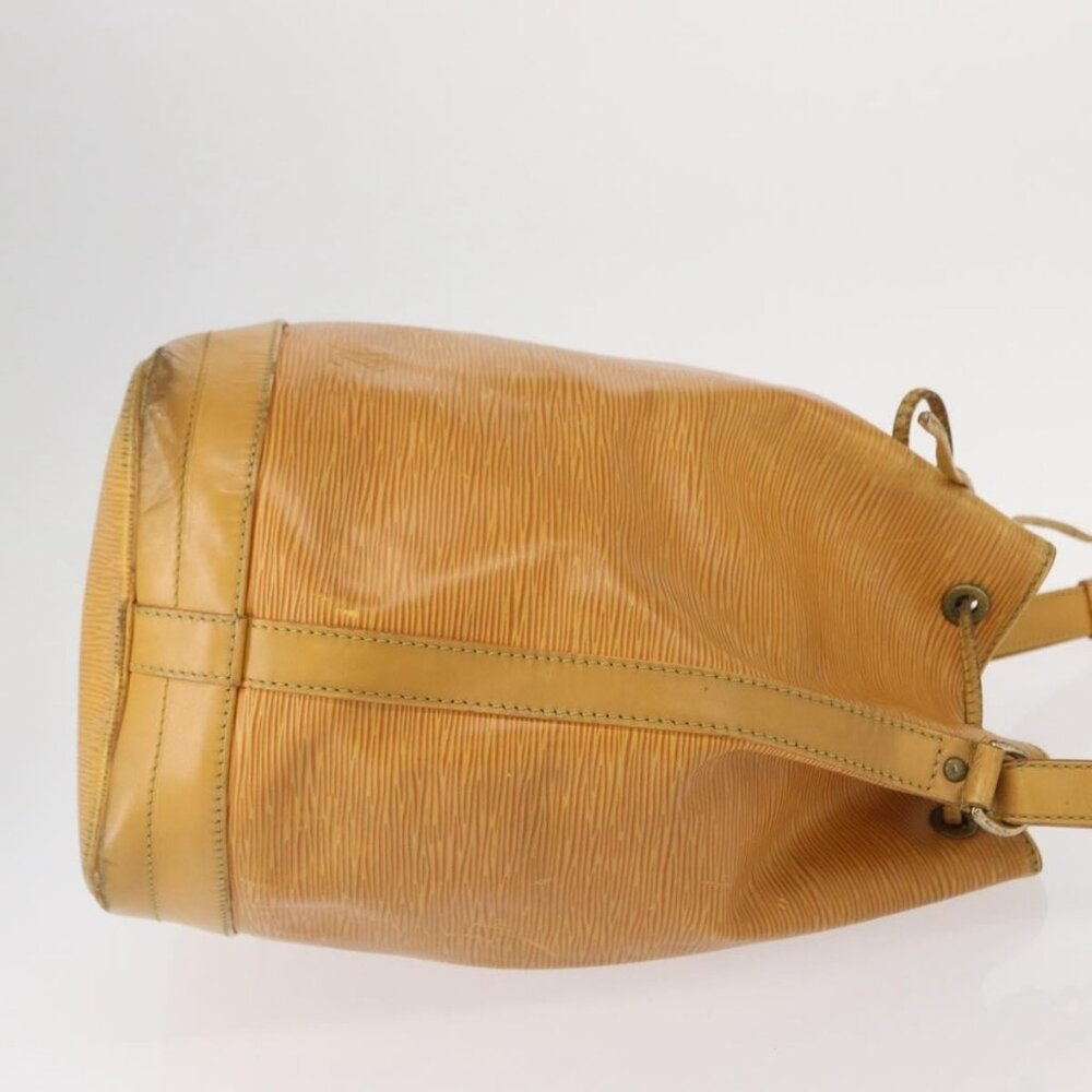 Authentic LOUIS VUITTON Epi Noe Shoulder Bag Tassili Yellow M44009 LV - Picture 11 of 16